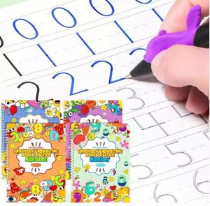 Cuaderno de Práctica de Caligrafía Mágica para Niños, Libro de Trazado de Números para Preescolares, Juego de Cuadernos de Caligrafía Mágica Práctico para Niños - Product Image 3