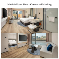 Solutions clés en main pour projets hôteliers personnalisés, mobilier d'hôtel Holiday Inn Express, mobilier complet pour chambre d'hôtel, ensembles de meubles de chambre d'hôtel
