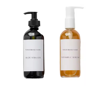 OEM Sérum à la vitamine C stable Ethy acide ascorbique acide hyaluronique Vegan liquide éclaircissant Anti-âge Non irritant échantillon gratuit - Product Image 1