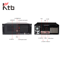 Ordinateur industriel KTB Factory IPC-611 avec chipset Q170, processeur Intel Core I3/i5/i7/i9 pour le contrôle de ligne de production automatisée