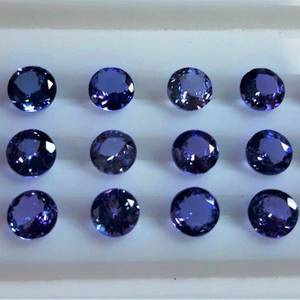 Piedra preciosa suelta de corte redondo facetado de tanzanita Natural 100% para venta al por mayor precio de fábrica piedra para fabricación de joyas uso venta a granel OEM - Product Image 3