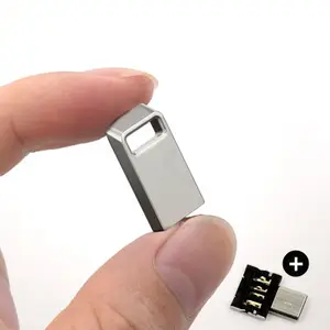 Mini llave USB de metal unidad Flash 128 gb pen Drive 4GB 8 GB 16GB 32GB de memoria usb stick pendrive 128 gb 64gb flash drive cle de tarjetas usb