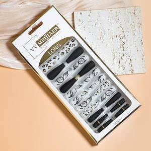Haute qualité en vrac faux acrylique conception presse sur les ongles longue presse personnalisée sur les ongles pour les femmes ongles artificiels - Product Image 5