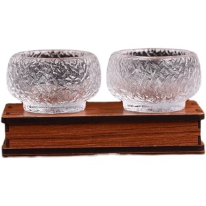 Tazze di tè di cristallo di odore di fascia alta all'ingrosso, tazze di birra in stile cinese, bicchieri di vino rosso, regali perfetti per dare. - Product Image 5