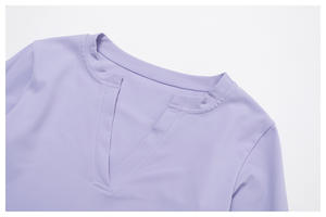 ชุดออกกำลังกายผู้หญิง ชุดเซ็ทเสื้อแขนยาว กางเกงขายาว พร้อมโลโก้สั่งทำได้  ชุด 2/<span class=keywords><strong>3</strong></span>/4 ชิ้น ชุดออกกำลังกาย ชุดกีฬา เสื้อผ้าผู้หญิง - Product Image 6