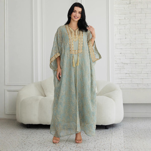 Vestido tipo <span class=keywords><strong>cárdigan</strong></span> bordado para <span class=keywords><strong>mujer</strong></span>, comercio transfronterizo OEM/ODM - Product Image 1