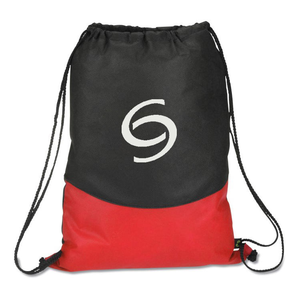 Sac à dos en polyester à cordon de serrage, grande capacité, portable et réutilisable, idéal pour les cadeaux promotionnels – Offre spéciale - Product Image 4