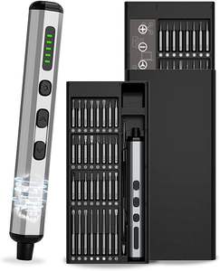 Destornillador Eléctrico Mini Multifunción DIY en Promoción, 75 en 1, Magnético, con Carga de Iones de Litio, Motor sin Escobillas, 350 mAh, Juego de Destornilladores - Product Image 6