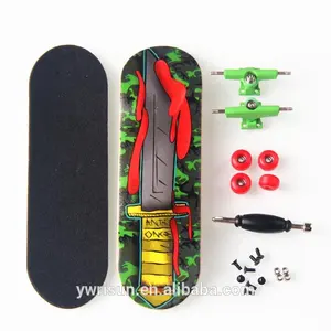 Pemasok 100*34Mm 100*36Mm 5 Lapis Kayu Maple Fingerboard Deck 34Mm 36Mm Dek Skateboard Jari