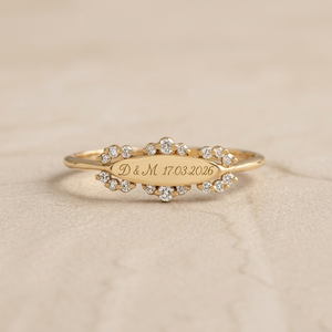 Anillo de Compromiso de Aleación Personalizado con Diseño de Rubí Redondo para Propuesta Unisex, Aniversario de Bodas y Joyería para Ocasiones Especiales - Product Image 2