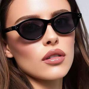 2026 नई क्रॉस-बॉर्डर इंटरनेट लोकप्रिय बिल्ली के आंख धूप का चश्मा Uv400 सुरक्षा पूर्ण फ्रेम फैशन व्यक्तिगत चावल नाखून यूनिसेक्स - Product Image 1