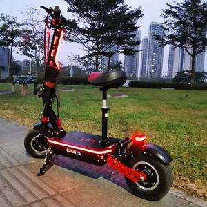 Trottinette électrique à deux roues, modèle le plus vendu, avec contrôle par application, double moteur 8000W 10000W, batterie lithium 72V 40AH 60AH 80AH 100AH, roues de 13 et 14 pouces - Product Image 3