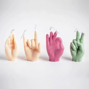 Ok Good <span class=keywords><strong>Victor</strong></span> Gesture diseñado al por mayor silicona mano gesto vela molde - Product Image 1