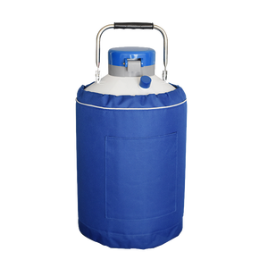 YDS-10-50 Réservoir d'azote liquide en alliage d'aluminium de 10 L pour la préservation génétique du bétail laitier, facile à utiliser - Product Image 2