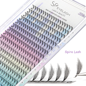 SP EYELASH Suministros para Extensiones de Pestañas: Nuevos Abanicos de Volumen Preformados Anime Tower Spire, Bandejas de Pestañas al por Mayor Comic Spire - Product Image 1