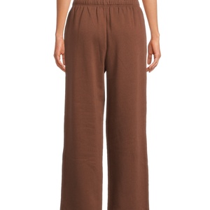 Pantalon de jogging unisexe personnalisé à jambe large en molleton avec poches, bas ajustable, respirant, pour l'extérieur en été - Product Image 2