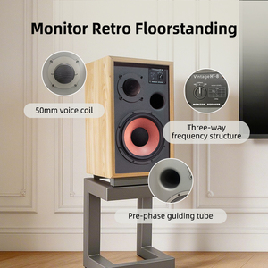 Altavoz CHORDIO HT-8 Clásico Retro para Cine <span class=keywords><strong>en</strong></span> Casa, Configuración de Audio HIFI de Alta Gama <span class=keywords><strong>en</strong></span> Madera para una Calidad de <span class=keywords><strong>Sonido</strong></span> de Audiófilo - Product Image 6