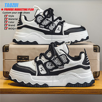 Mocassins à semelles épaisses de créateur personnalisés populaires et de niche LOGO original personnalisé chaussures de sport décontractées