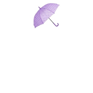 Nouvelle Arrivée Promotionnelle : Parapluie Droit Anti-Automatique à Motif Pois avec Crochet en J – Vente en Gros - Product Image 1