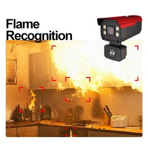 10moons 불꽃 감지 화재 경보 지능형 AI CCTV 네트워크 IP 카메라, 보안 및 화재 예방용 - Product Image 1