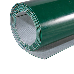 Cinta transportadora de PVC industrial de transmisión automática verde de 1- 12mm de espesor - Product Image 1