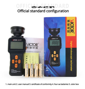 عداد سرعة رقمي فيكتور VC6238P - 60 - 40,000 دورة في الدقيقة مقياس سرعة - Product Image 5