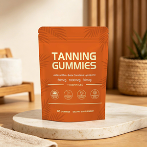 Gummies bronzantes 60 pièces Complément alimentaire beauté pour adultes Améliore l'immunité - Product Image 3