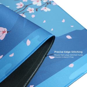 Tapis de souris de jeu japonais ODM de haute qualité, grand, durable, imperméable, avec bords cousus, pour la maison, le bureau et le travail - Product Image 3