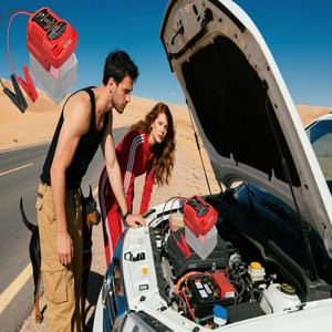 كابلات تشغيل السيارة (جامبر ستارت) لبطارية ميلووكي <span class=keywords><strong>M</strong></span>-18 بجهد 18 فولت لبدء تشغيل السيارة وتعزيزها باستخدام أداة البطارية - Product Image 6