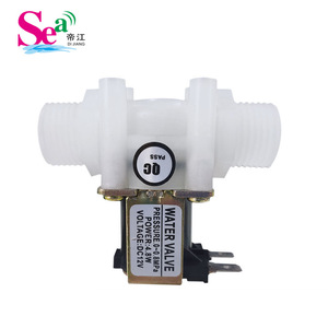 <b>12V</b> <b>DC</b> 4-Point Normal Closure Inlet Solenoid Valve G1/2 Interface for Water Dispensers Washing Machines Water Heaters for Pilot - Product Image 1