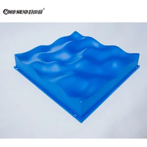 GoodSound diffusore acustico in plastica rinforzata con fibra di vetro colore blu piastrelle per soffitti pannelli per soffitti impermeabili durevoli 3d