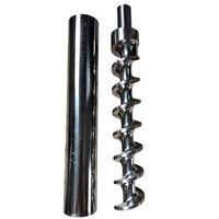 OEM ZHX Brand Best Quality Feed Rod Left Hand 14.5 Pressure Angle Steel Metal Parts for Machining/Motor Applications