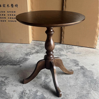 Couleurs en option table basse moderne en bois petite table basse ronde rustique en bois pour café