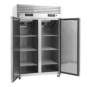 Congélateur vertical à porte pleine pour la viande, refroidissement par air, <span class=keywords><strong>grand</strong></span> restaurant, 1000 L, -25~10°C, réfrigérateur commercial - Product Image 4