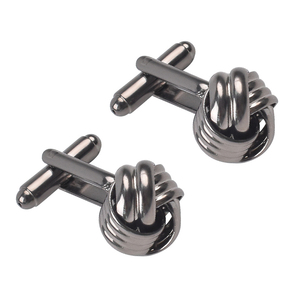 Mancuernillas con Nudo Trenzado, Novedad, Estilo Elegante <span class=keywords><strong>para</strong></span> Hombre, Mancuernillas <span class=keywords><strong>para</strong></span> Camisa y Traje, Joyería <span class=keywords><strong>de</strong></span> Alta Calidad <span class=keywords><strong>para</strong></span> Hombre, Regalo Festivo - Product Image 3