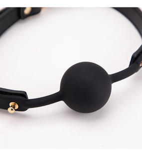 Tapón Bucal SM, Juguete Sexual, Bola Oral de Cuero, Tapón Bucal para Parejas, Producto para Adultos de Fabricantes Especializados - Product Image 4