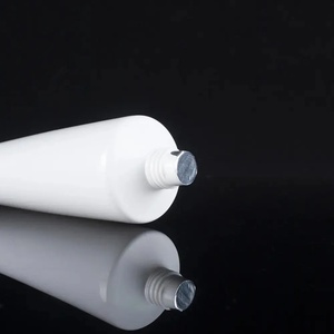 Toptan boş 5ml 10ml 15ml 20ml 30ml 50ml 100ml 150ml beyaz plastik PE kozmetik sıkmak yüz yıkama tüpü ile Flip Top kapak - Product Image 5