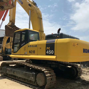 Excavadora de cadenas Komatsu PC450-7 usada original de Japón, 45 toneladas, para minería y uso en canteras - Product Image 1