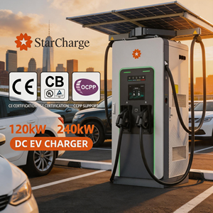 Estación de carga solar para vehículos eléctricos Starcharge Titan V5 UL CE de 200kW-240kW con lógica de distribución de energía, minimiza el espacio ocupado, 750x720mm - Product Image 1