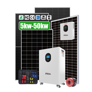 Système de générateur solaire domestique 3KW 5KW 8KW 10KW, panneaux solaires hybrides avec batterie, kit complet pour la sauvegarde en cas de panne de courant - Product Image 2
