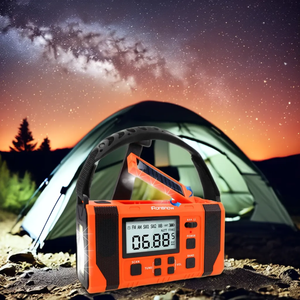 Oemポータブル10000Mah緊急無線ソーラーハンドクランクNoodradio災害地震サバイバルキットソーラー懐中電灯付き - Product Image 6