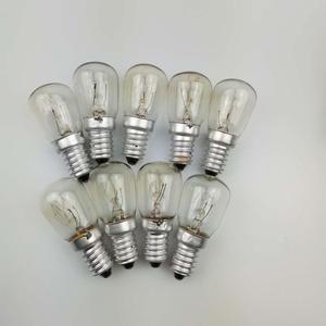 <span class=keywords><strong>Ampoule</strong></span> d'indicateur de lampe de sel en verre clair E14 <span class=keywords><strong>230v</strong></span> <span class=keywords><strong>15W</strong></span> <span class=keywords><strong>ampoule</strong></span> de réfrigérateur ST26 <span class=keywords><strong>ampoule</strong></span> à incandescence de remplacement de lampe de sel - Product Image 1