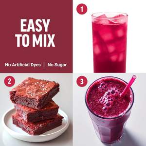 ビーガン、グルテンフリー、非GMOビートサプリメント、フレーバーなし、ビーガンの1日の栄養を高めるビーツ有機ビートルートパウダースーパーフード - Product Image 3