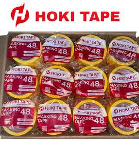 กระดาษกาวอะคริลิคกันน้ำ150mic ด้านเดียวสำหรับวัสดุกระดาษวาชิ48มม. x 20หลา - Product Image 4