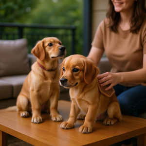 Guante de Aseo para Mascotas Dirty Dog Cleaning Crew, Color Marrón, Suave, para Perros, Modelo D0100XFHACA - Product Image 2