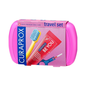 Set de Viaje LZMS, <span class=keywords><strong>Cepillo</strong></span> de Dientes CS <span class=keywords><strong>5460</strong></span> Be You, Pasta de Dientes, 2 Cepillos Interdentales Desechables 07/09, Cerdas Suaves de Nailon, Plástico, Adulto - Product Image 1