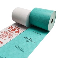 Rouleau de papier thermique personnalisé avec logo imprimé 80 mm x 80 mm pour caisse enregistreuse TPV, sans BPA, 100 % pure pâte de bois, longue durée de conservation