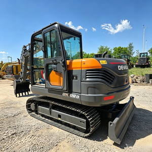 โรงงานจำหน่ายรถขุดตีนตะขาบ DX80D 8 ตัน เครื่องจักรก่อสร้างไฮดรอลิกทรงพลัง พร้อมโครงสร้างที่ทนทานและประสิทธิภาพสูง - Product Image 1