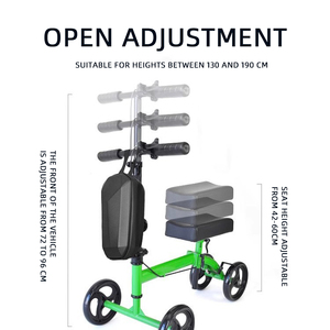 Déambulateur à genou orientable, béquilles de remplacement <span class=keywords><strong>pour</strong></span> le soutien de la <span class=keywords><strong>cheville</strong></span> cassée - Product Image 2