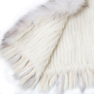 2021 nouvelle Mode Tricoté Hiver <span class=keywords><strong>Lapin</strong></span> <span class=keywords><strong>Fourrure</strong></span> Top Femmes Style De Mode <span class=keywords><strong>Gilet</strong></span> - Product Image 6